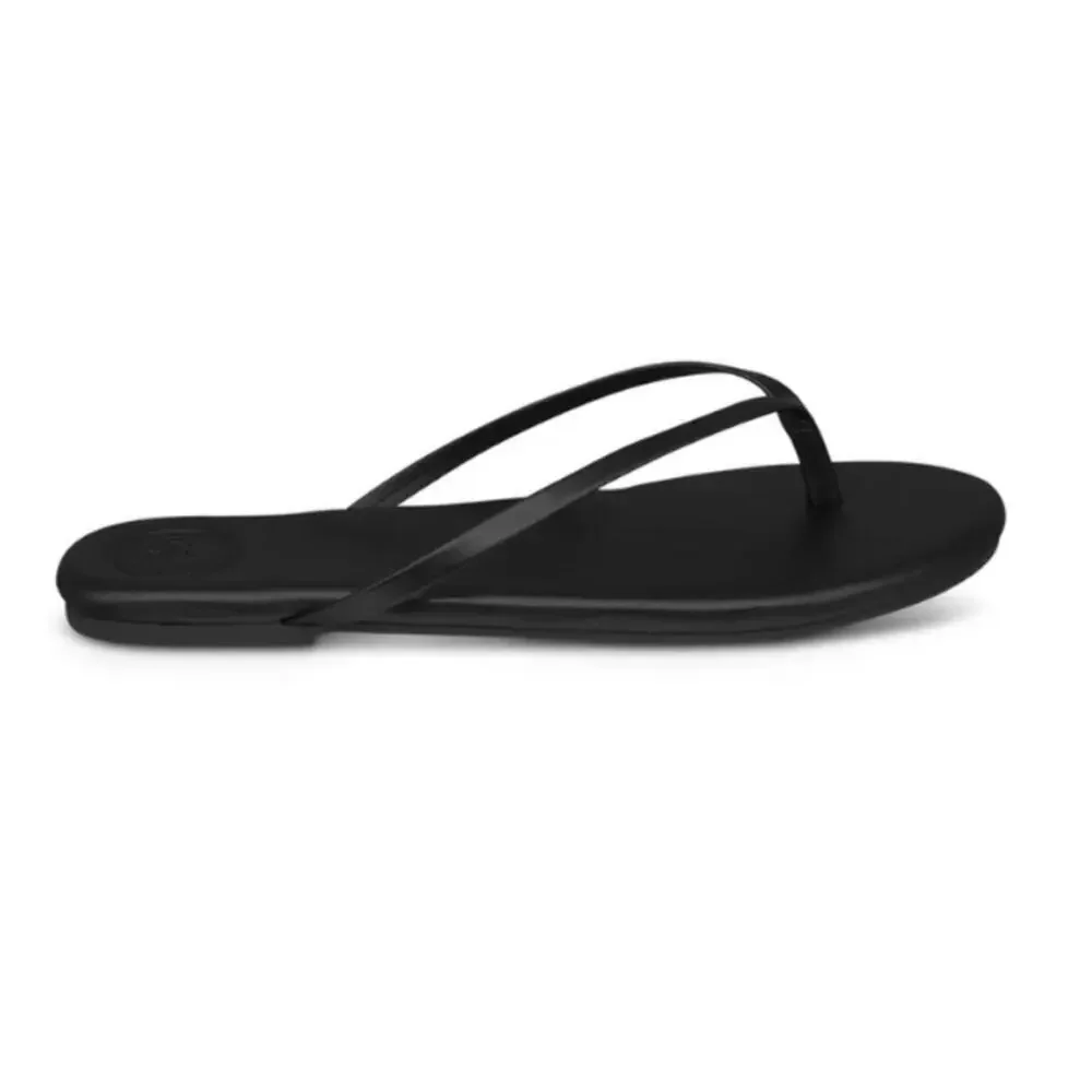 Solei Sea Women's Black Out Indie Flip Flop Sandals Size 11